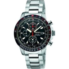 Seiko Alarm Chronograph/ solar SSC007