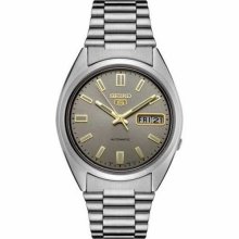 Seiko Men's 5 Automatic SNXS75K Silver Stainless-Steel Automatic Watch