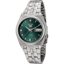 Seiko Men's Seiko 5 Automatic Teal Dial Stainless Steel ...