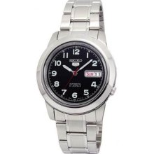 Seiko Men's Seiko 5 Automatic Black Dial SNKK35