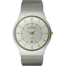 Skagen 3-Hand with Date Steel Mesh Men's watch #C233XLSGS