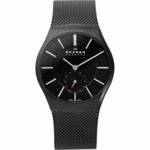 Skagen Sandblasted Black Dial Men's watch #916XLBSB