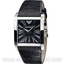 Slim Leather Men Watch