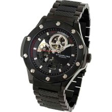 Stuhrling Apocalypse Skeletal Pro Mens PVD Watch 160A2B.33591