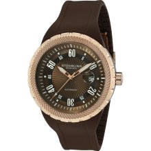 Stuhrling Original Men's Florio Brown Dial Watch 254.3366K59