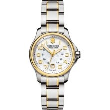 Swiss Army Two Tone Stainless Steel Women's Watch 241459