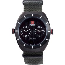 Swiss Military Calibre Men's 06-4C1-13-007T6 Commando Dual Time Z ...