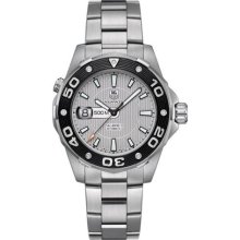 Tag Heuer Aquaracer Brushed SS Mens Watch - WAJ2111.BA0870