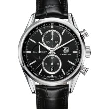 Tag Heuer Men's Carrera Black Dial Watch CAR2110.FC6266