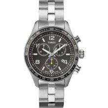 Timex Gent's Chronograph Stainless Steel Bracelet T2P041 Watch