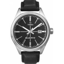 Timex Original Men's Watch T2n402zb With Black Dial Black Strap