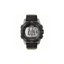 Timex T49854 Mens Digital Sport Brown Nylon Strap Digital