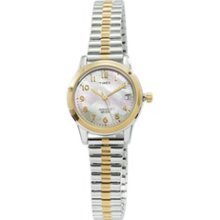 Timex Two-toned Watch With Expansion Band Women's - Two-Toned