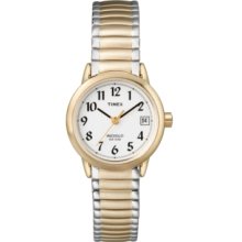 Timex Watch, Womens Two Tone Stainless Steel Bracelet T2H381UM