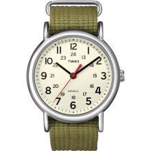 Timex WeekenderAnalogSilverBlack Watch