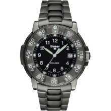 Traser H3 P65066703201 Titanium Commander 100 Diver Quartz Sapphire