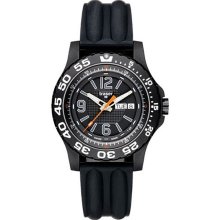 Traser P6600.81F.OS.01 Men's Extreme Sport Diver Black Plated Steel Bl