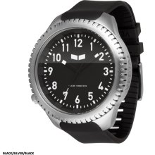 Vestal Utilitarian Watch - Black/Silver/Black UTL001