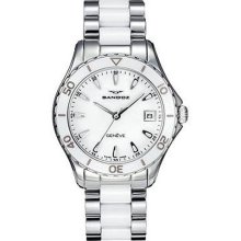 Watch Sandoz Le Chic 86002-00 WomenÂ´s White