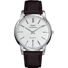 Watch Sandoz Portobello 81347-00 MenÂ´s White