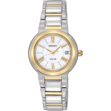 Watch Seiko Solar Sut034p1 WomenÂ´s White