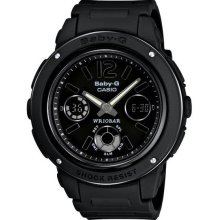 Women's Baby-G Multi-Function Shock Resistant Black Dial