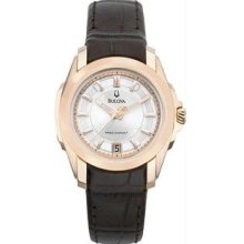 Women's Gold Tone Stainless Steel Precisionist Longwood Quartz