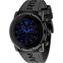 Women's GR61117 Miami Beach Chronograph Black Dial Black Silicone