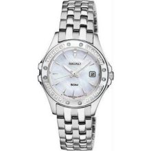 Women's Stainless Steel Case and Bracelet Mother of Pearl