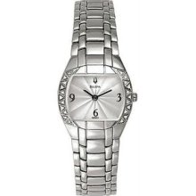 Women's Stainless Steel Diamond Dress