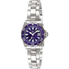 Women's Stainless Steel Sapphire Pro Diver Blue Dial