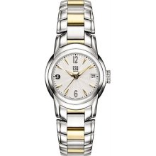 Women's Two Tone Quest Silver Dial