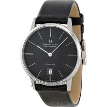 Wristwatch (watch) Hamilton Intra-matic Black Dial - H38455731