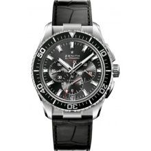 Zenith El Primero Stratos Flyback Steel Watch 03.2060.405/21.C714