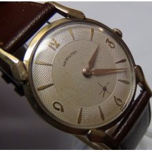 1960' Hamilton Men's 10K Gold Swiss 17Jwl Watch