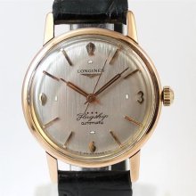 1961's Longines Flagship 18k Solid Gold Automatic Men's Watch