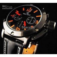 30pcs Men Leather Watches Metal Style Luxury Watches Bracelet Wrist