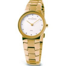 430SGXG Skagen Ladies Links White Gold Watch