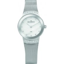 812SSS Skagen Ladies Silver Steel Watch