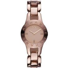 A/x Armani Exchange Rose Gold Stainless Steel Women Latest Watch Ax4095