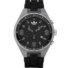 Adidas Adh2534 Unisex Black Silicone Cambridge Watch