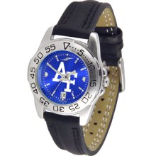 Air Force Falcons Sport Leather Band AnoChrome-Ladies Watch