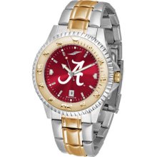 Alabama Crimson Tide 2-tone Competitor Anochrome Watch Ladies Mens