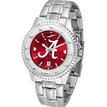 Alabama Crimson Tide Competitor AnoChrome Men's Watch with Steel Band