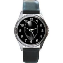 Alienware Unisex Silver-Tone Round Metal Watch 04