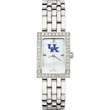 Alluring Ladies University Of Kentucky Watch with Logo in Stainless Steel