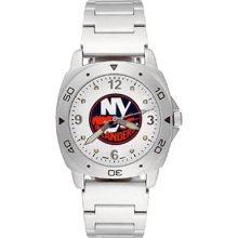 Anderson Jewelry New York Islanders Women's Pro Stainless Steel W ...