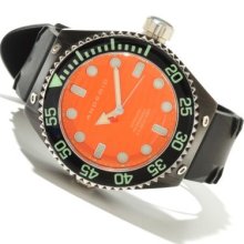 Android Men's Divemaster Espionage 2 Stainless Steel Strap Rubber Watch