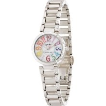 Angel Heart Watch Platinum Label Flower Collection Pt24rb Ladies Japan F/s