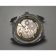 Antique Wristwatch Movement Lorsa P75a For Repair